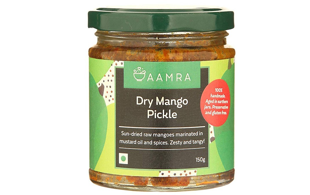 Aamra Dry Mango Pickle    Jar  150 grams